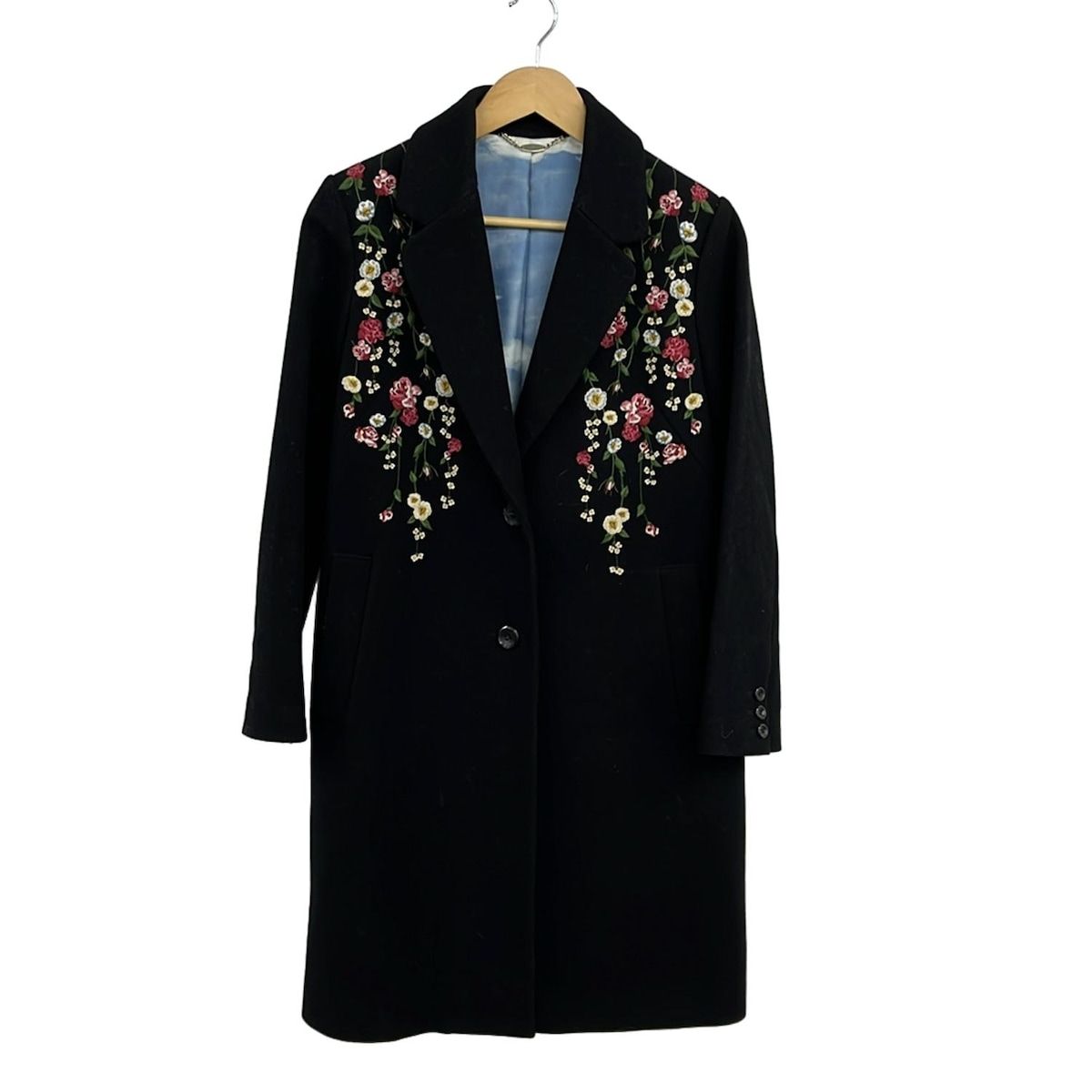 Lois CRAYON ロイスクレヨン ライナー付き モッズ ロング コート M Lois CRAYON LoisCRAYONコートM ロイスクレヨン ライナー付き モッズ