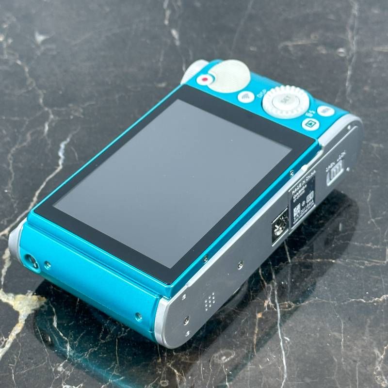 美品】Casio EXILIM EX-ZR1800 ブルー 1610万画素 裏面照射CMOS