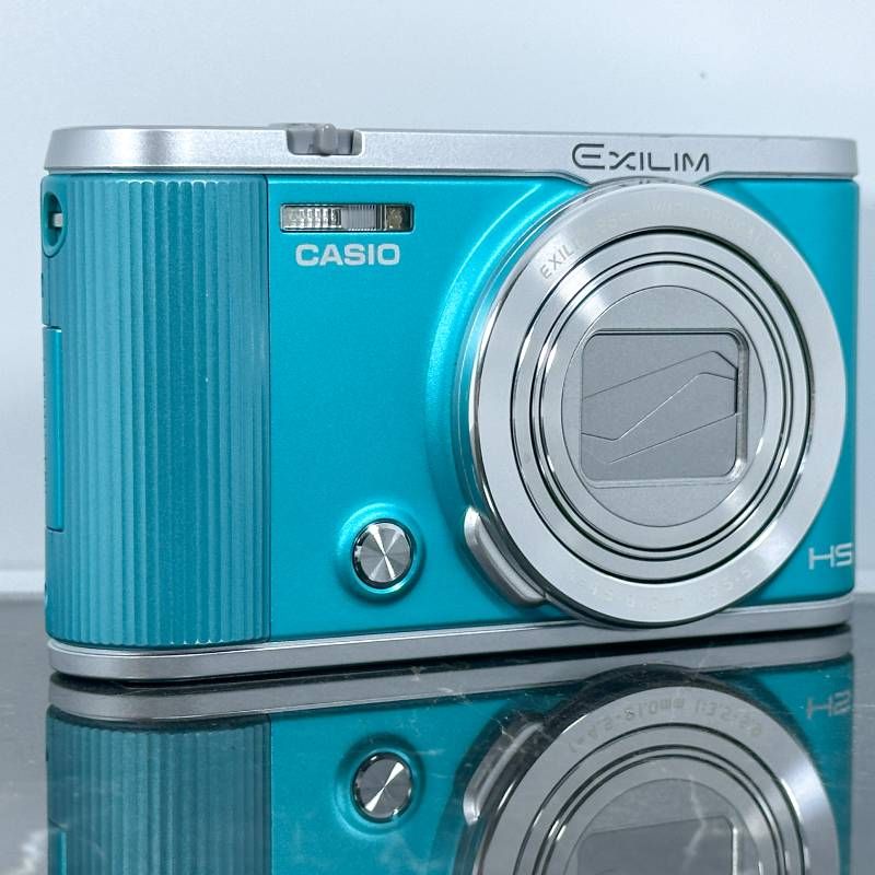 美品】Casio EXILIM EX-ZR1800 ブルー 1610万画素 裏面照射CMOS