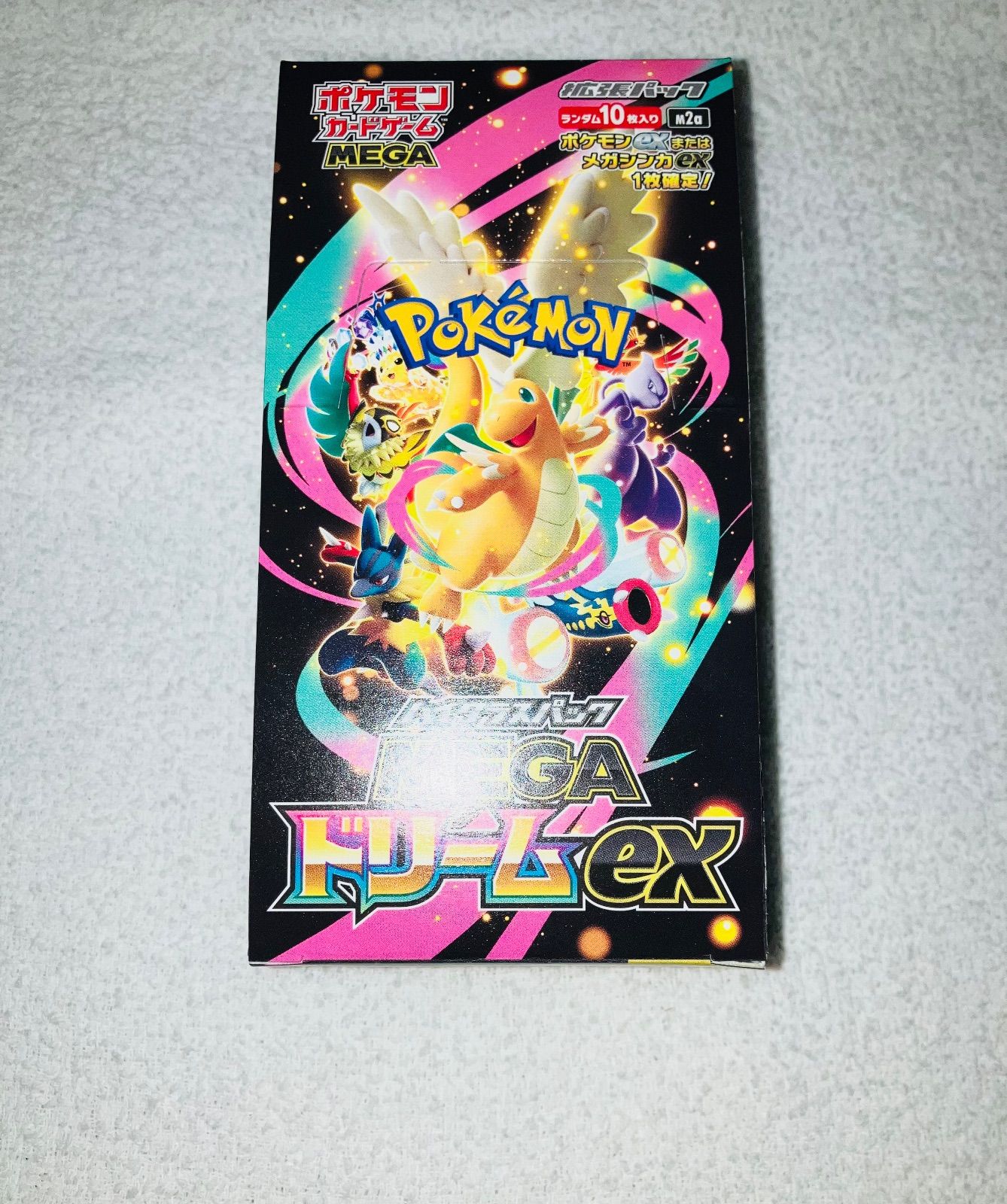ポケモンカード MEGAドリームex 1 box 新品 未開封 シュリンク なし