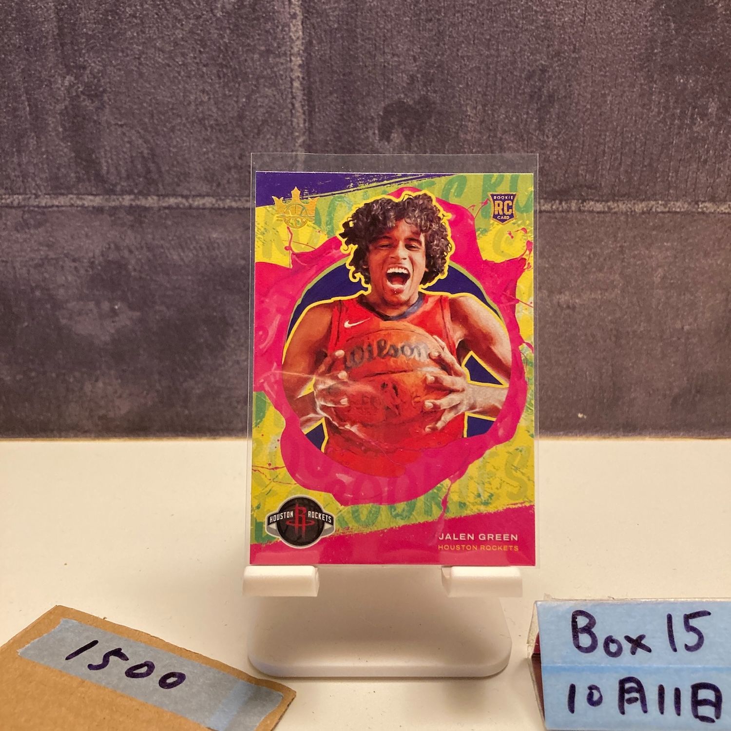 2021-22 Panini Jalen Green Houston Rockets Court Kings RC ルーキー