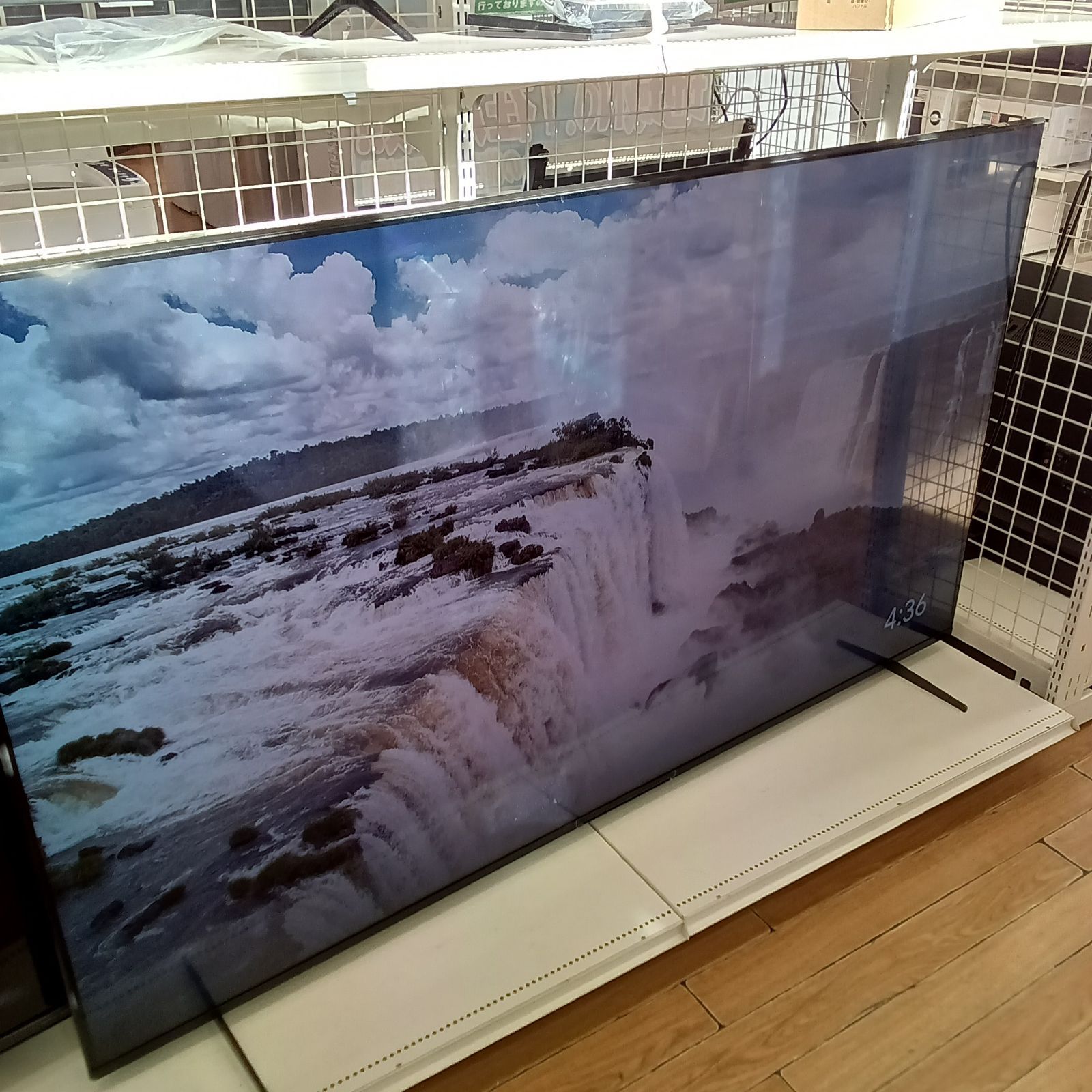 リユースの SONY 4 K液晶テレビ 75型 XRJ 75 X 90 K 22年製 管理1208 02