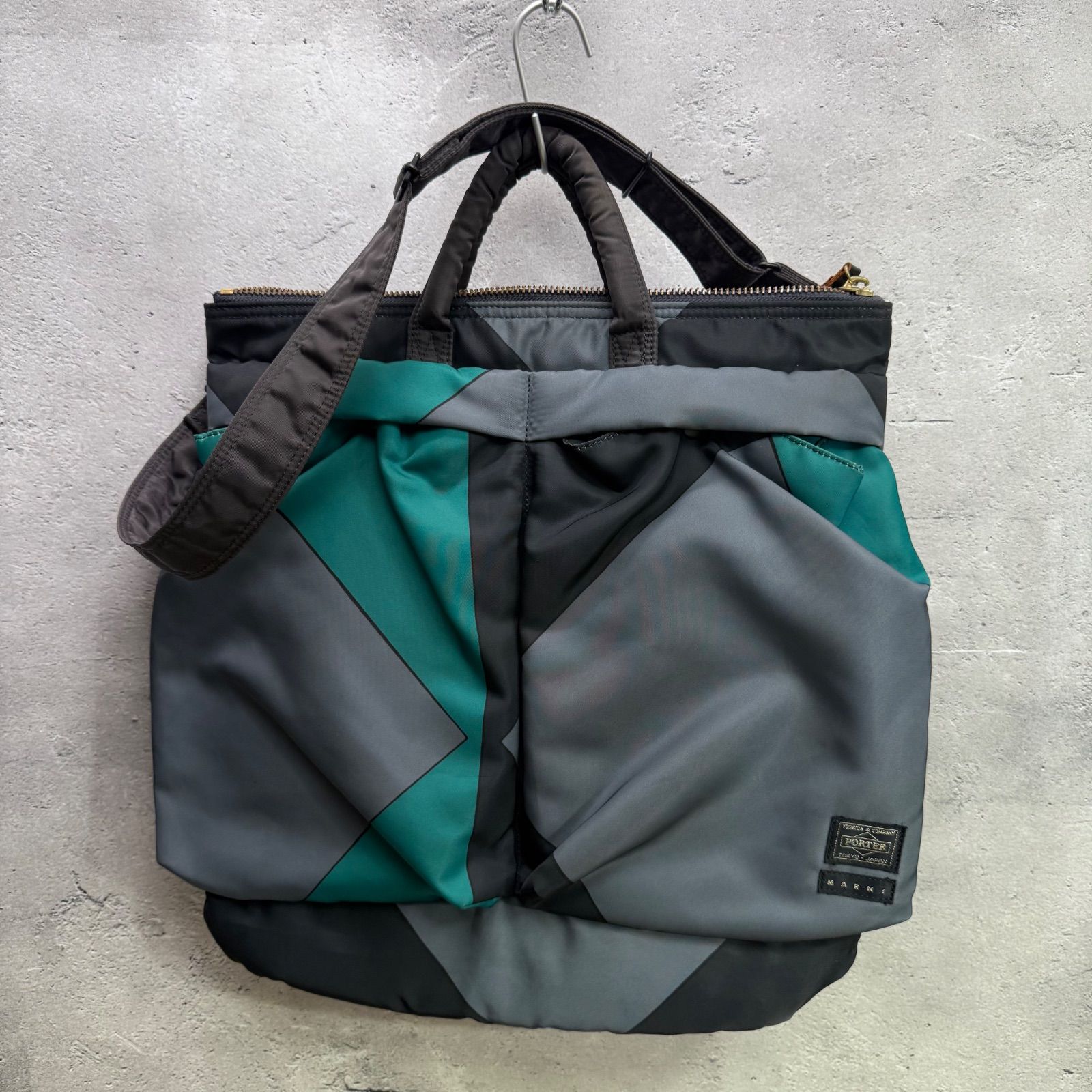 希少 PORTER × MARNI ポーター マルニ コラボ ヘルメットバッグ