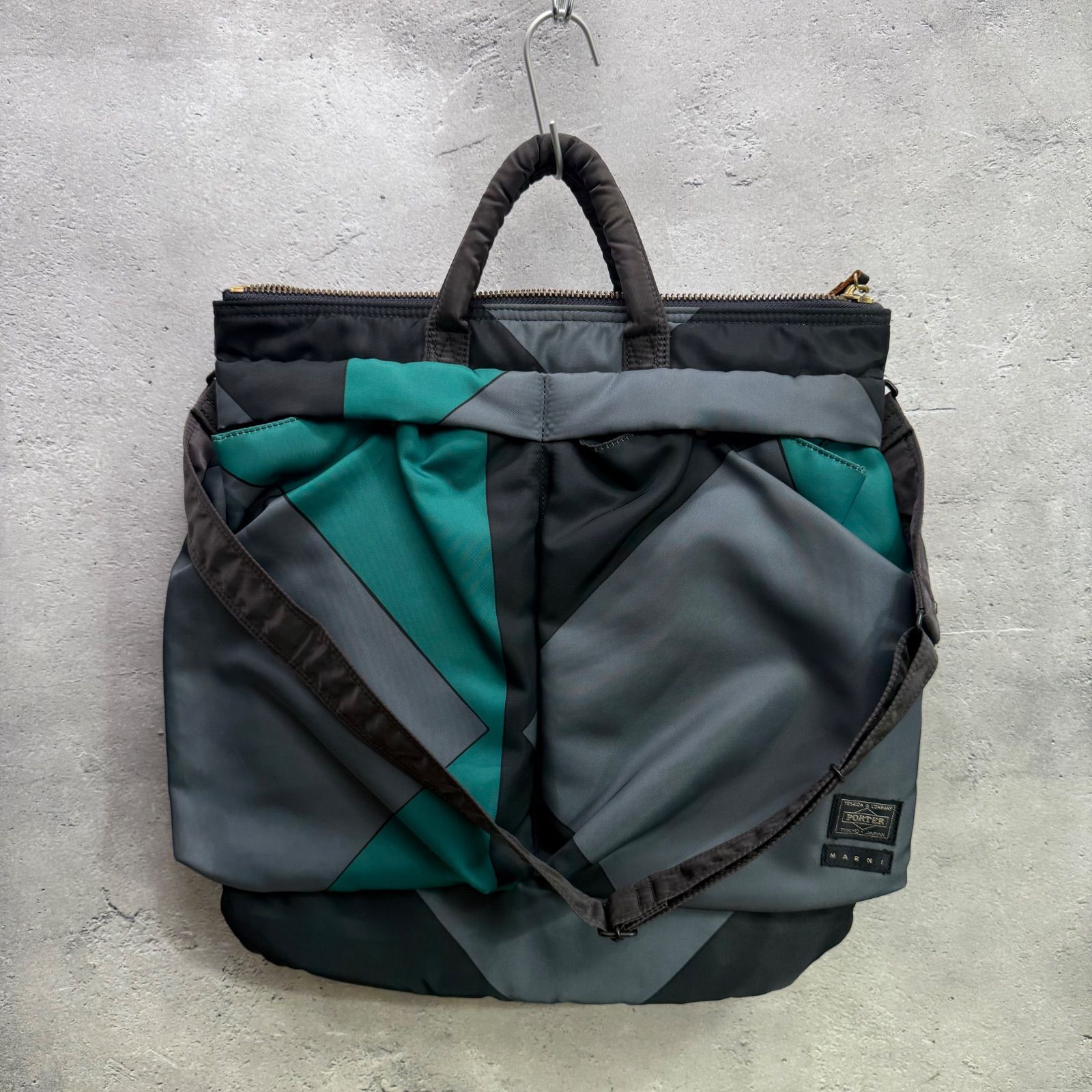 希少 PORTER × MARNI ポーター マルニ コラボ ヘルメットバッグ