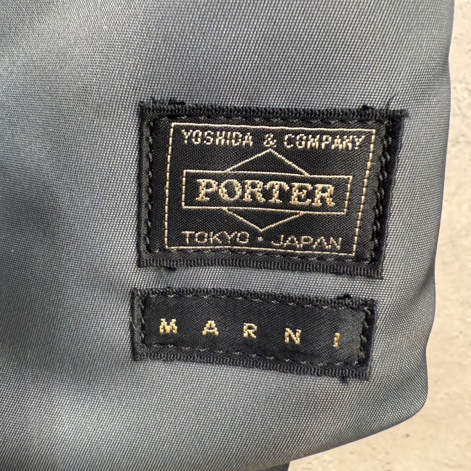希少 PORTER × MARNI ポーター マルニ コラボ ヘルメットバッグ