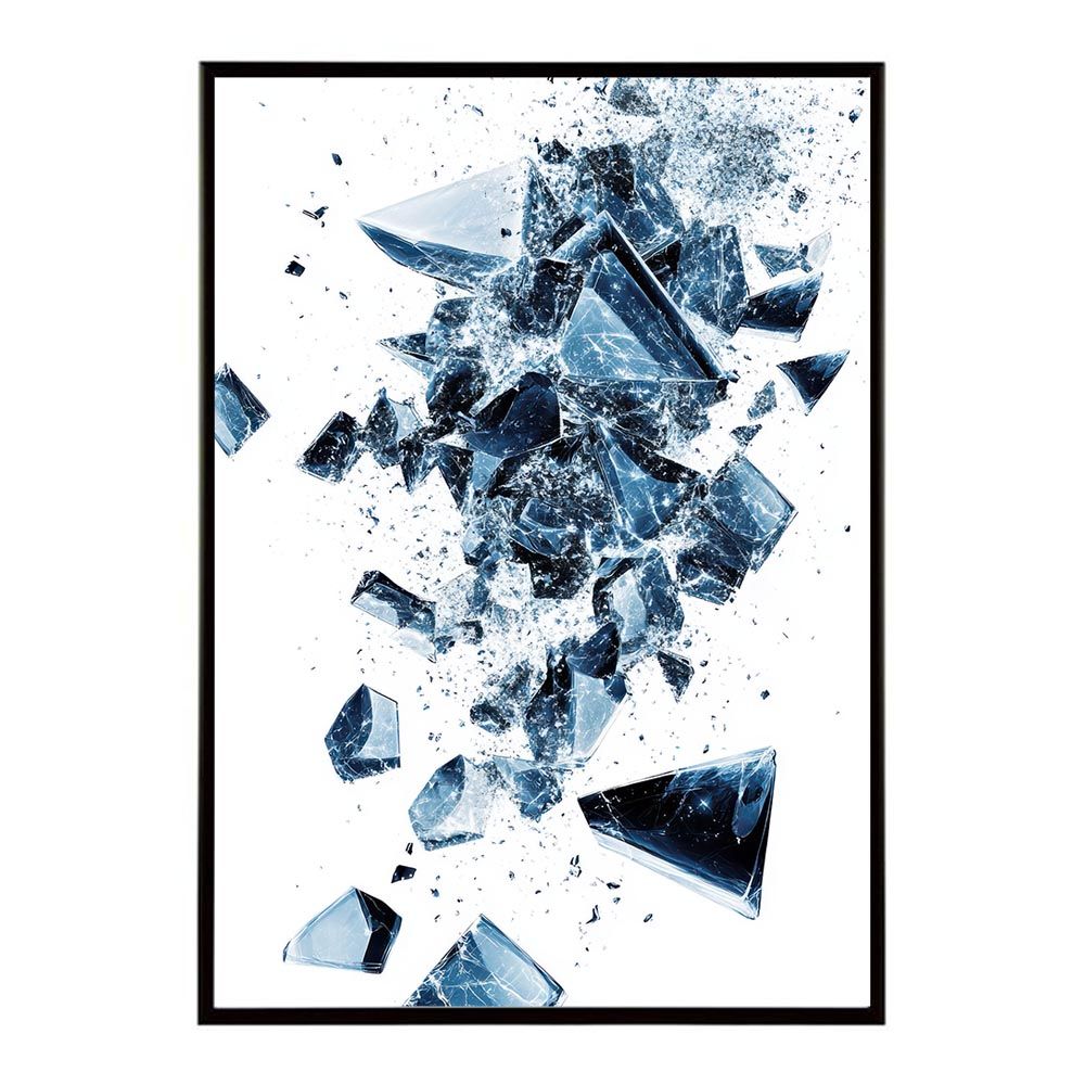 B2サイズ（約51x73cm）】【lh-poster-10175】クラッシュストーン 宝石