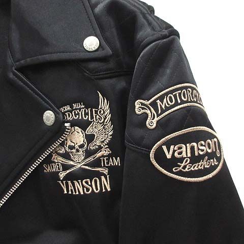 バンソン VANSON 別注 ウィングスカル 刺繍 ボンディング コレクション