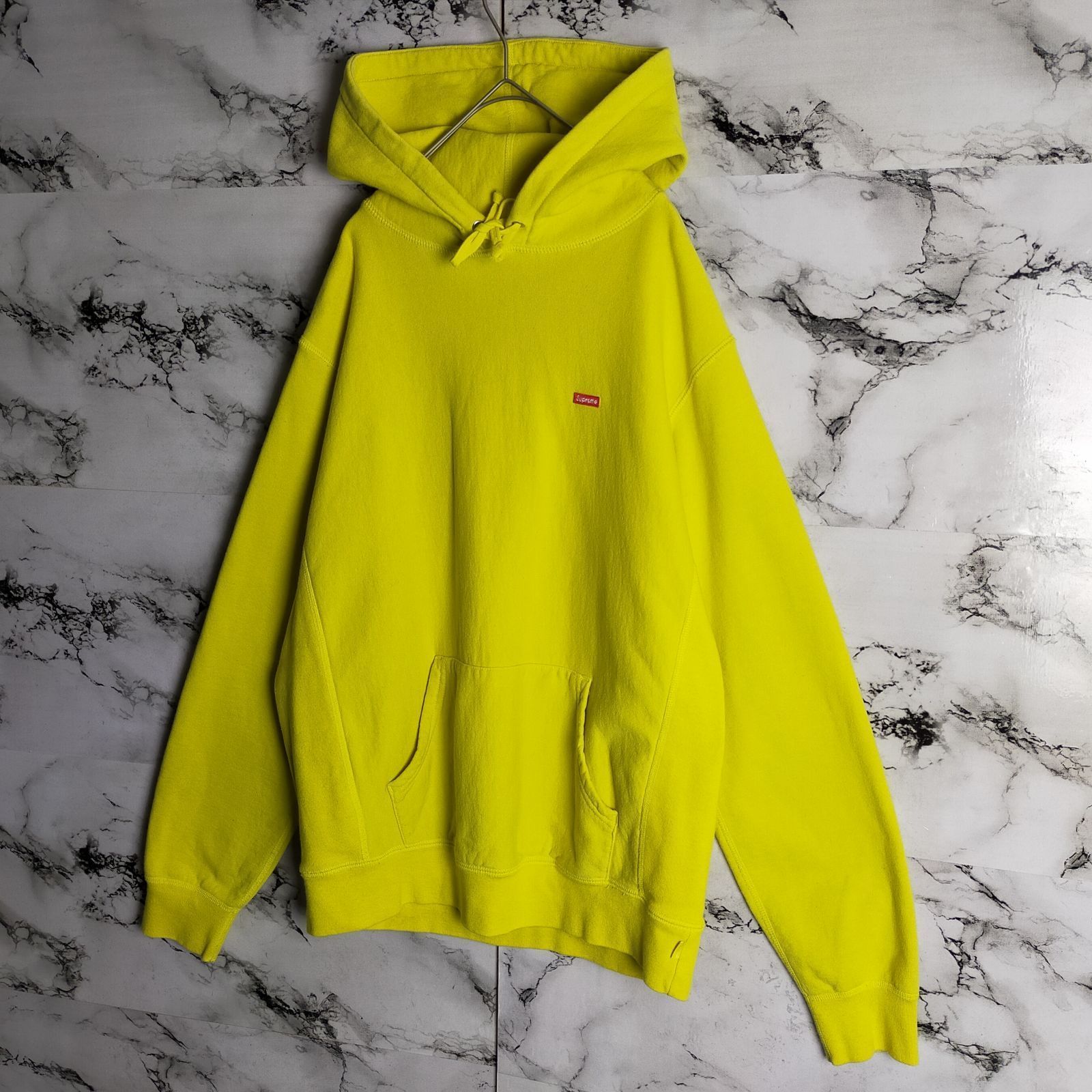 定番】Supreme シュプリーム パーカー M イエロー 黄色 スモール 