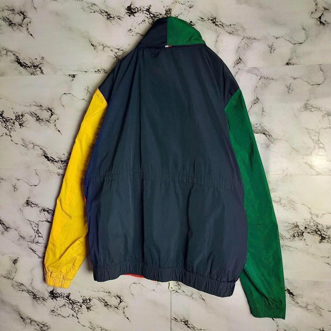 希少】TOMMY HILFIGER セーリングジャケット L マルチカラー 復刻 90s 