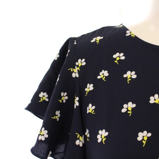 ケイトスペード KATE SPADE Daisy Toss 割引 Flutter Sleeve Dress