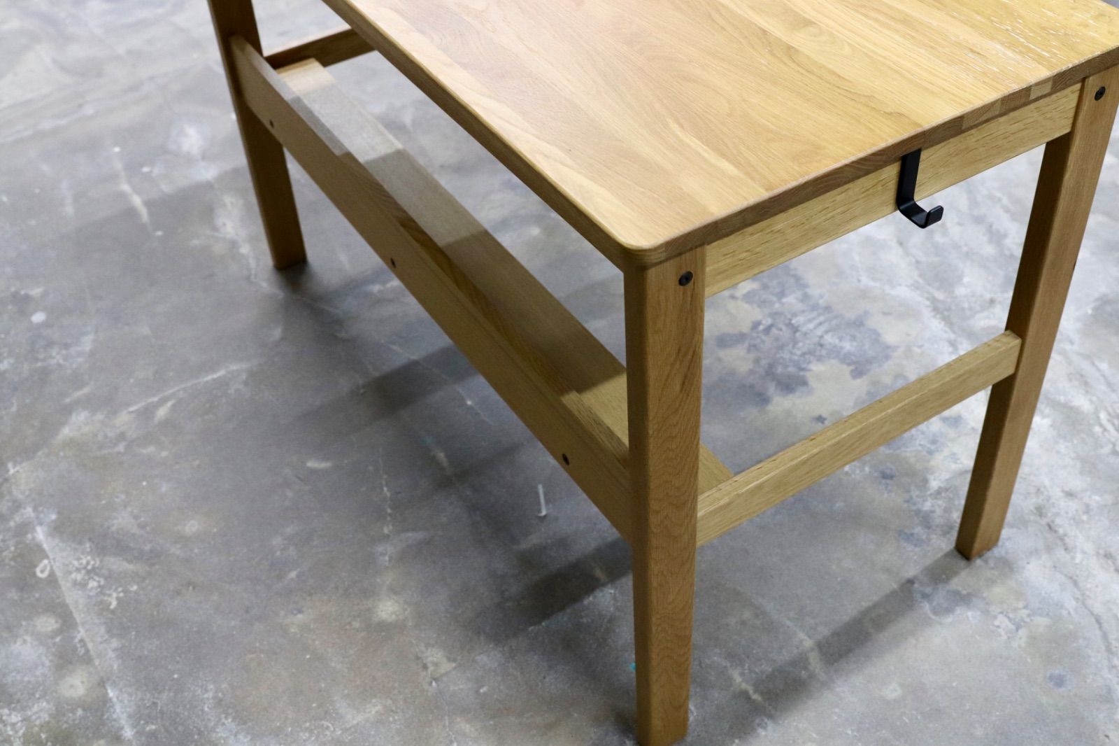 GMIK624○無印良品 / MUJI オーク材 デスク 学習机 パソコンデスク