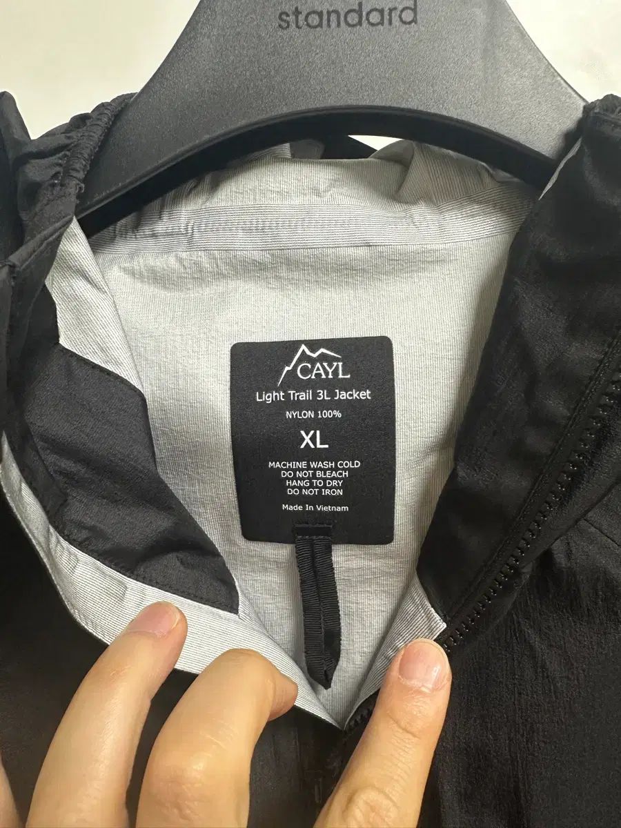 CAYL ケイル light trail 3 L jacket XL