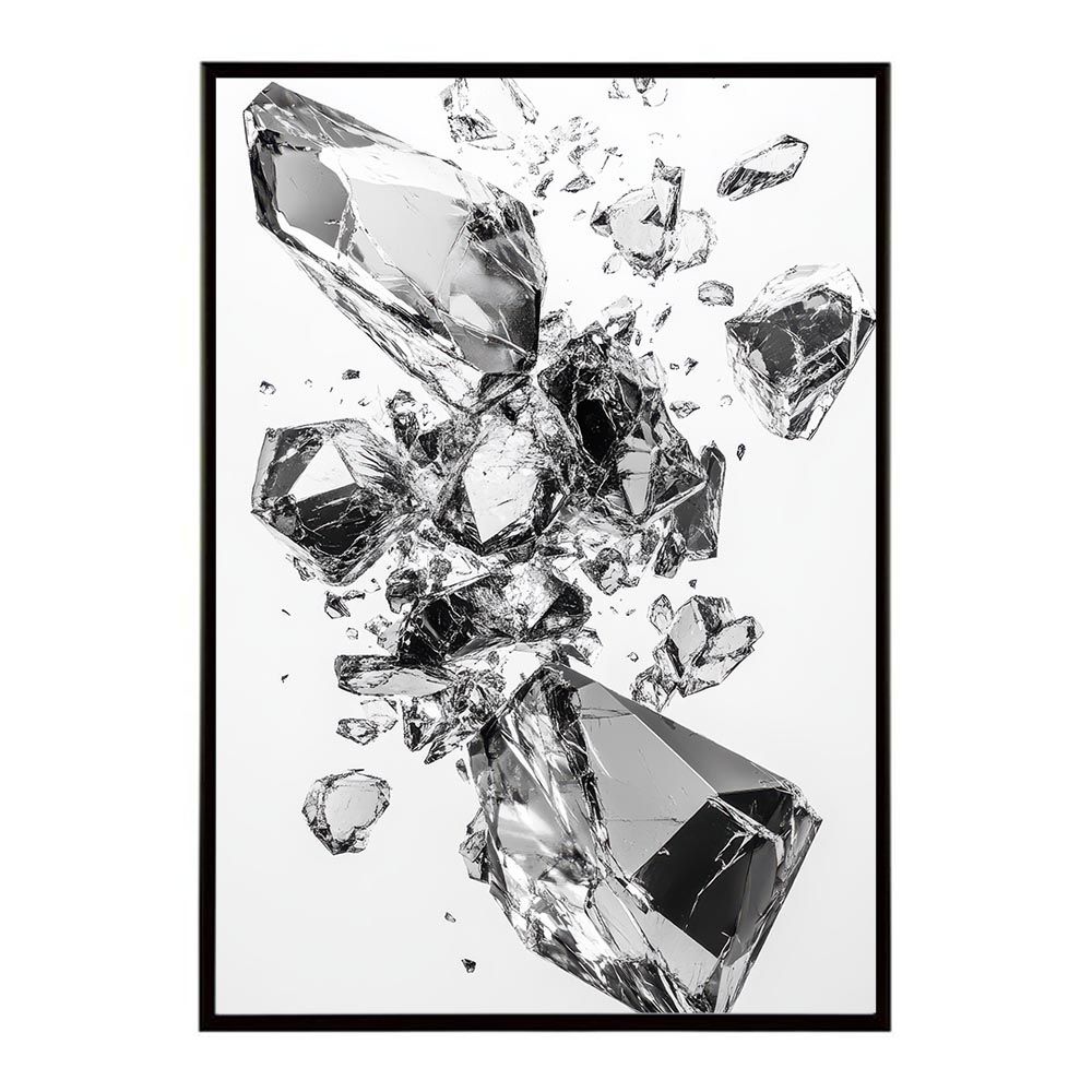 A 約59 x 84 cm lh poster 10268 クラッシュストーン 宝石 ジュエル 天然石 クラック ポスター パワー ヒーリング 誕生石 風水 金運 ルース インテリア