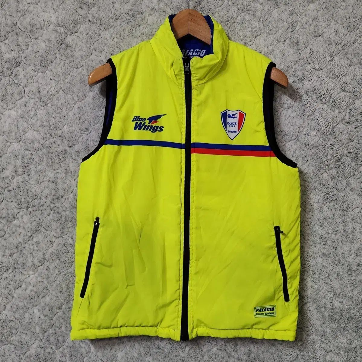 H652 90 水原三星ブルーウィングス リバーシブル ダウン ベスト