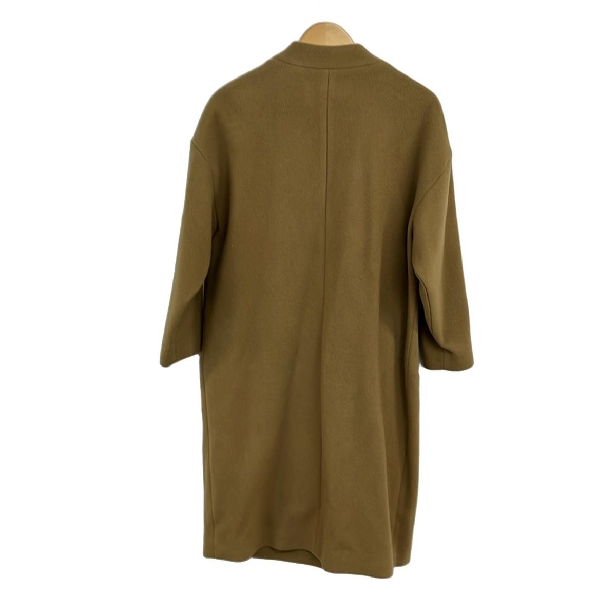 Whim Gazette ベージュ ロングコート サイズF Whim Gazette(ウィム ガゼット)｜ロングトレンチコート/モカ の通販