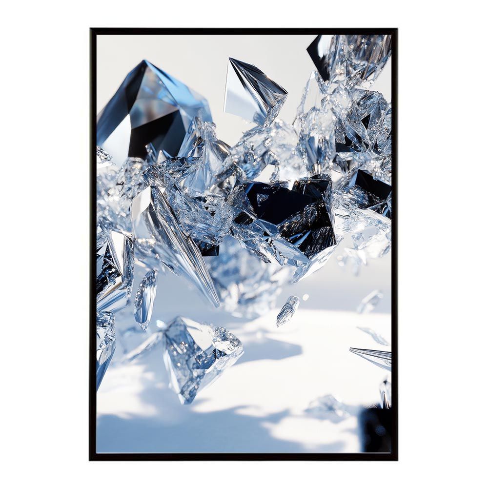 A 約59 x 84 cm lh poster 10277 クラッシュストーン 宝石 ジュエル 天然石 クラック ポスター パワー ヒーリング 誕生石 風水 金運 ルース インテリア