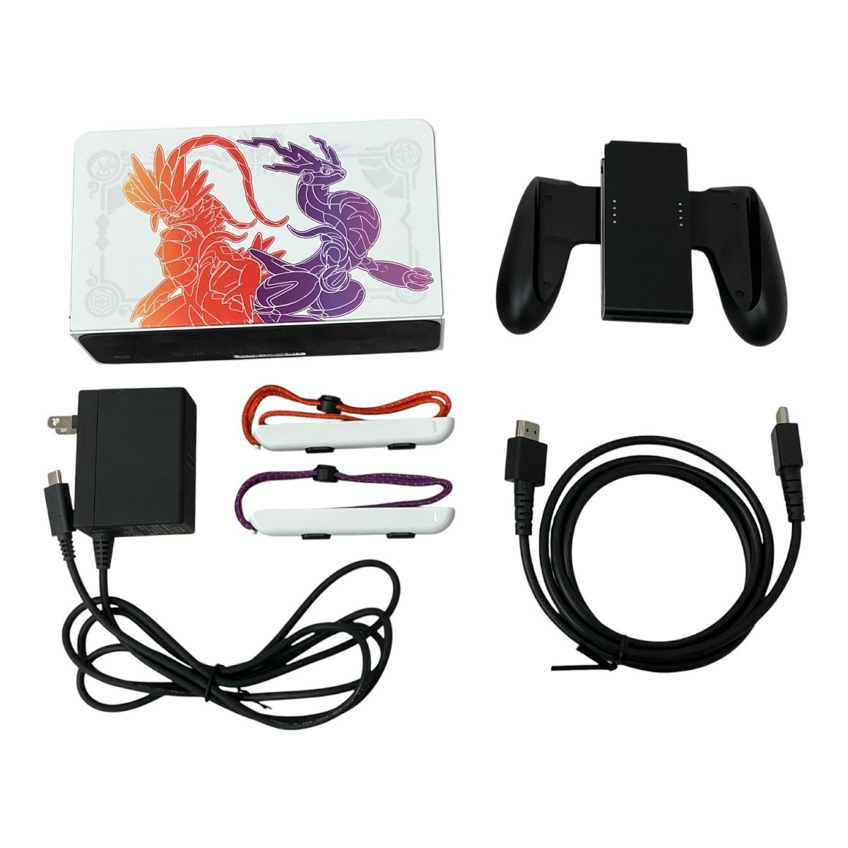 Nintendo HEG-001 Switch 有機ELモデル ポケモン スカーレット バイオレットエディション 任天堂 ニンテンドー ゲーム機 良好