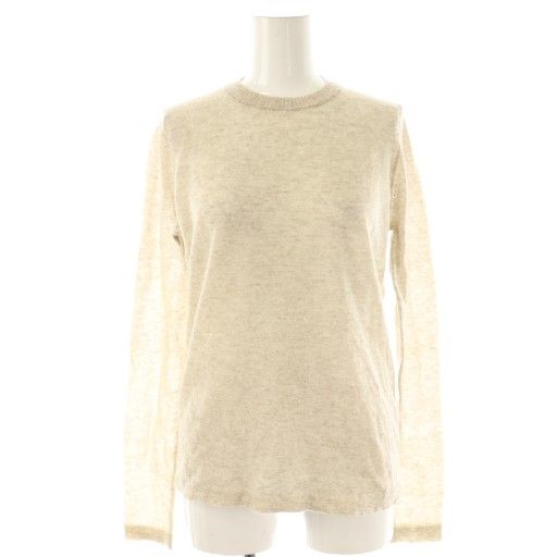 エヌワンハンドレッド n100 カシミヤ クルーネックニット セーター