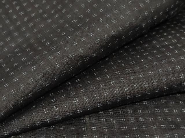 平和屋着物 夏物 重要無形文化財 本場宮古上布 男性 絣柄 苧麻 jd