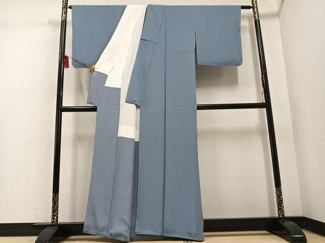  平和屋着物 上質な色無地 秘色色 正絹 ph 色無地 着物