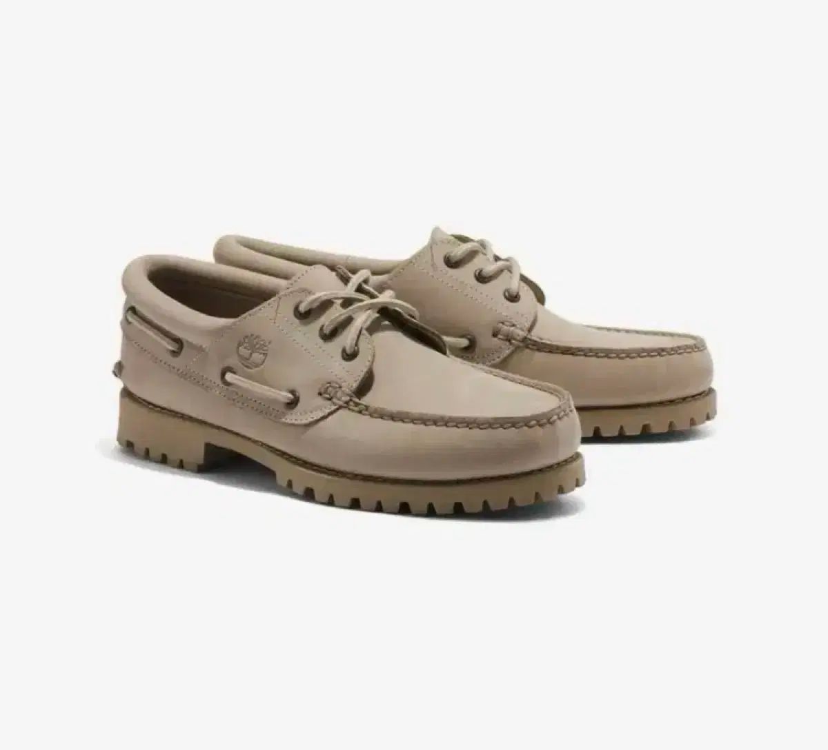 280 ティンバーランド 3アイ ボートシューズ ベージュ