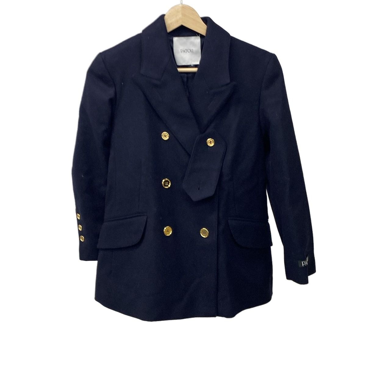 PATOU(パトゥ) ジャケット レディース - ダークネイビー 長袖/秋/冬 PATOU(パトゥ) ジャケット レディース - ダークネイビー 長袖/秋/冬