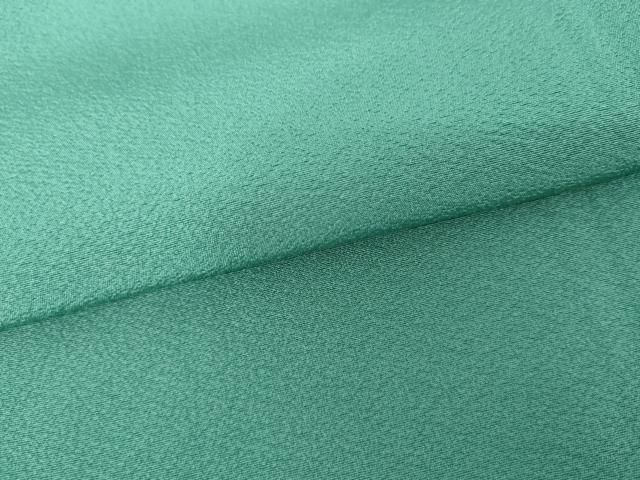 青緑色 丹後ちりめん
