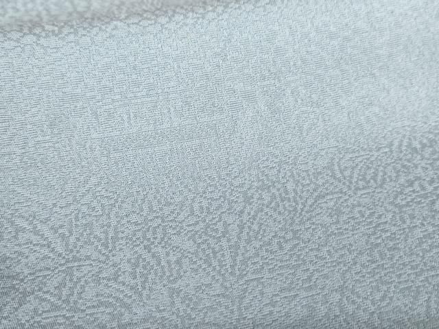  平和屋着物 上質な色無地 風景草花地紋 淡藤色 正絹 cs 色無地 着物