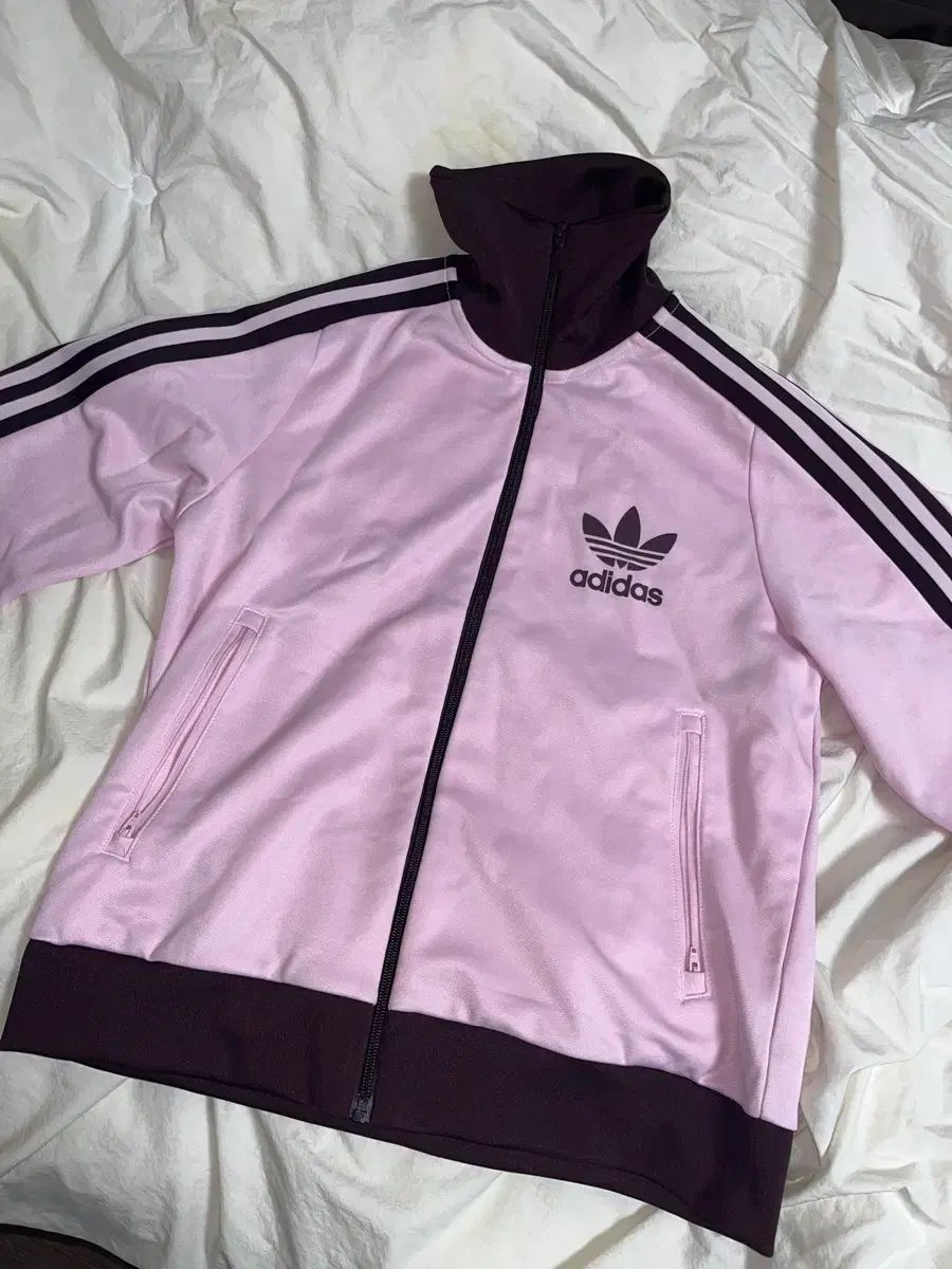 アディダス adidas BECKENBAUER ベッケンバウアー トラックジャージ L ピンク ブラウン ジャージ