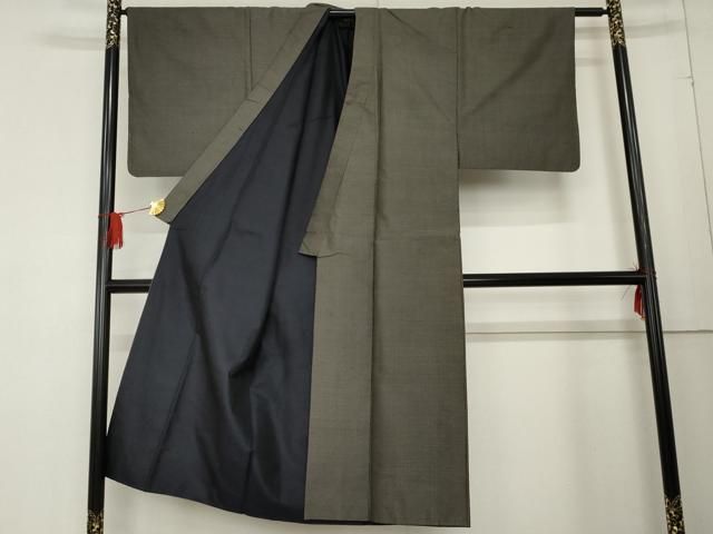 平和屋着物 男性 本場村山大島紬 アンサンブル 80亀甲 総詰め 正絹 cs