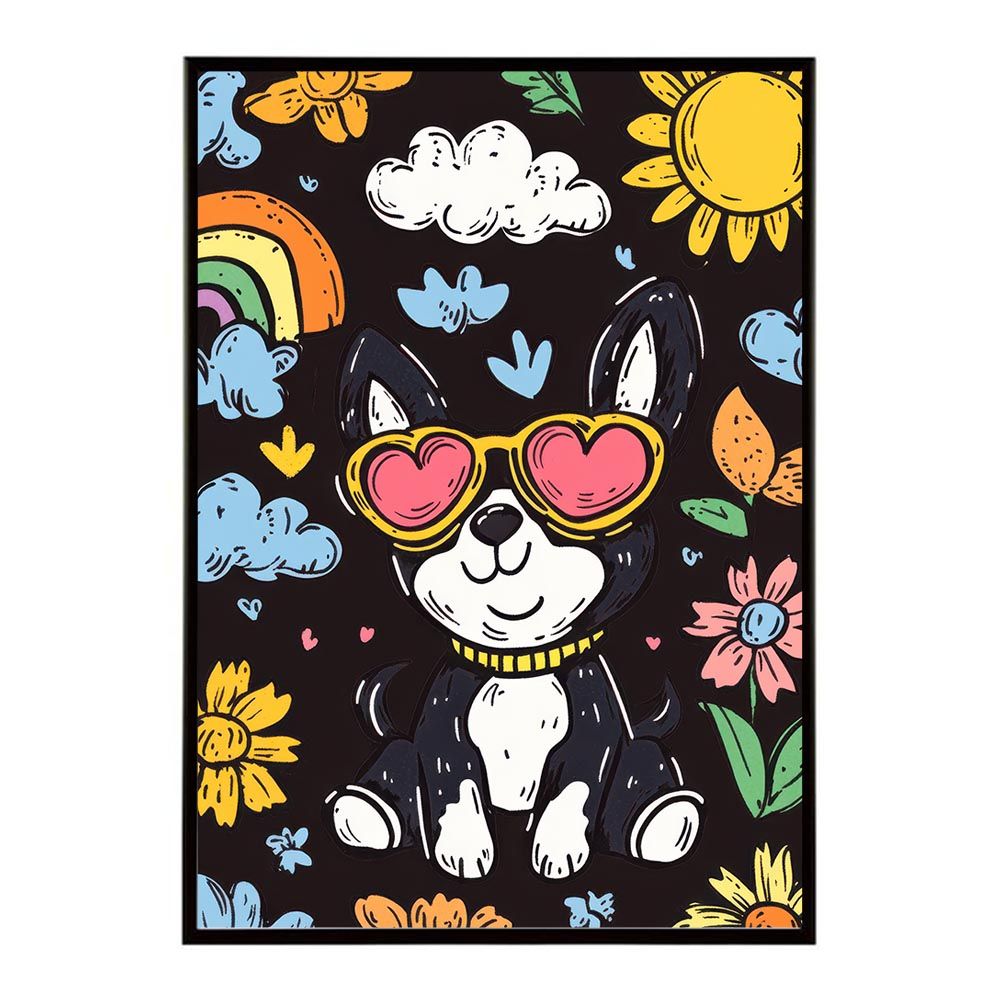 B2サイズ（約51x73cm）】【lh-poster-10386】キッズルーム 可愛い 絵本