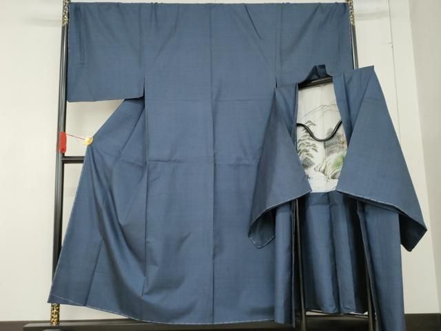 平和屋着物 男性 本場大島紬 アンサンブル 100亀甲 総詰め キングサイズ 正絹 cs