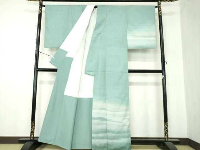 平和屋着物○石川県指定無形文化財 牛首紬 白山工房 手織り 訪問