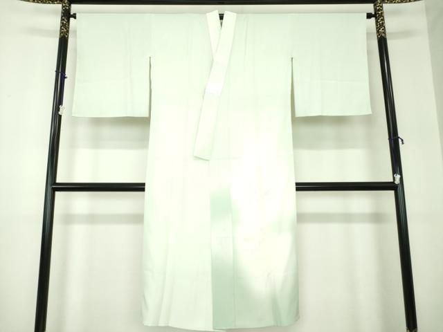 平和屋着物 上質な長襦袢 袷 手描き 休み鳥 枝梅 暈し染め 正絹 ps