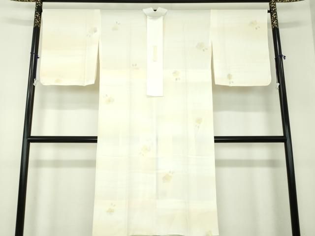 平和屋着物●上質な長襦袢 袷 絞り 舞花文 暈し染め ほていや扱い 正絹 ♥ ps