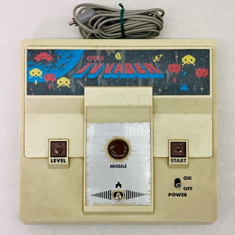 動作未確認】エポック 家庭用ゲーム機 テレビベーダー インベーダー