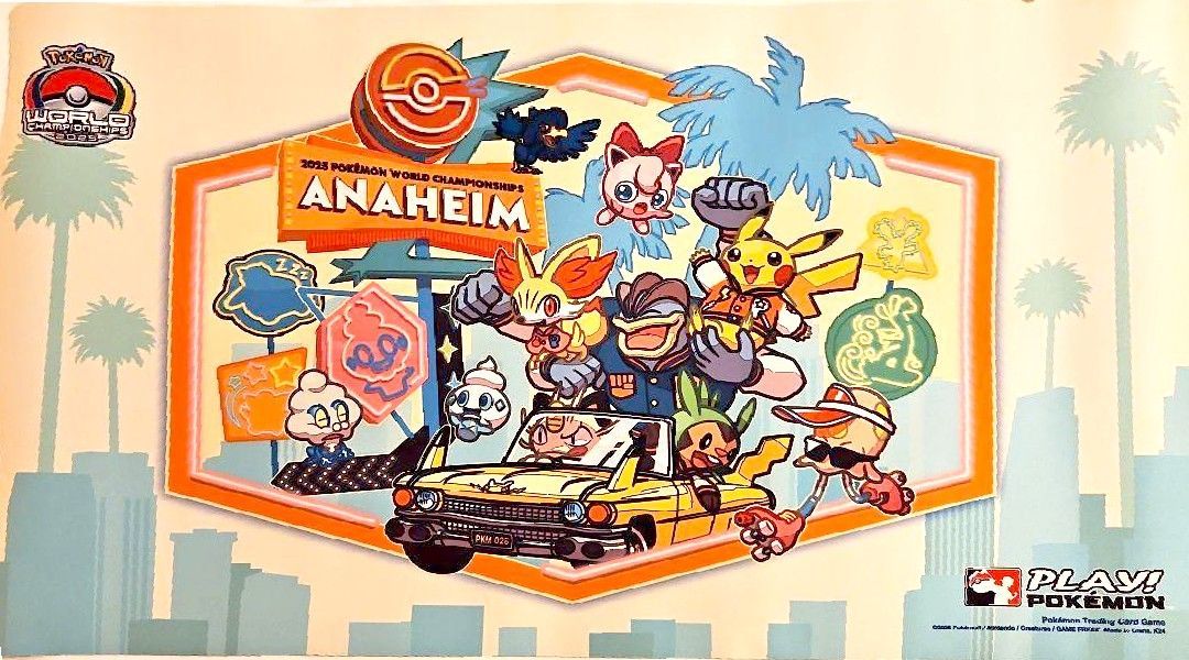 海外プレイマット】WCS2025アナハイム キービジュアル - メルカリ