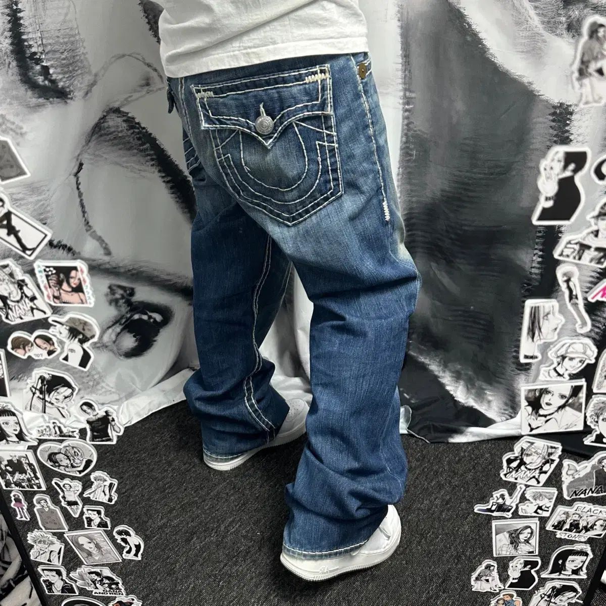 メンズ [新品]トゥルーレリジョンTrue Religion Ricky ブラック 29