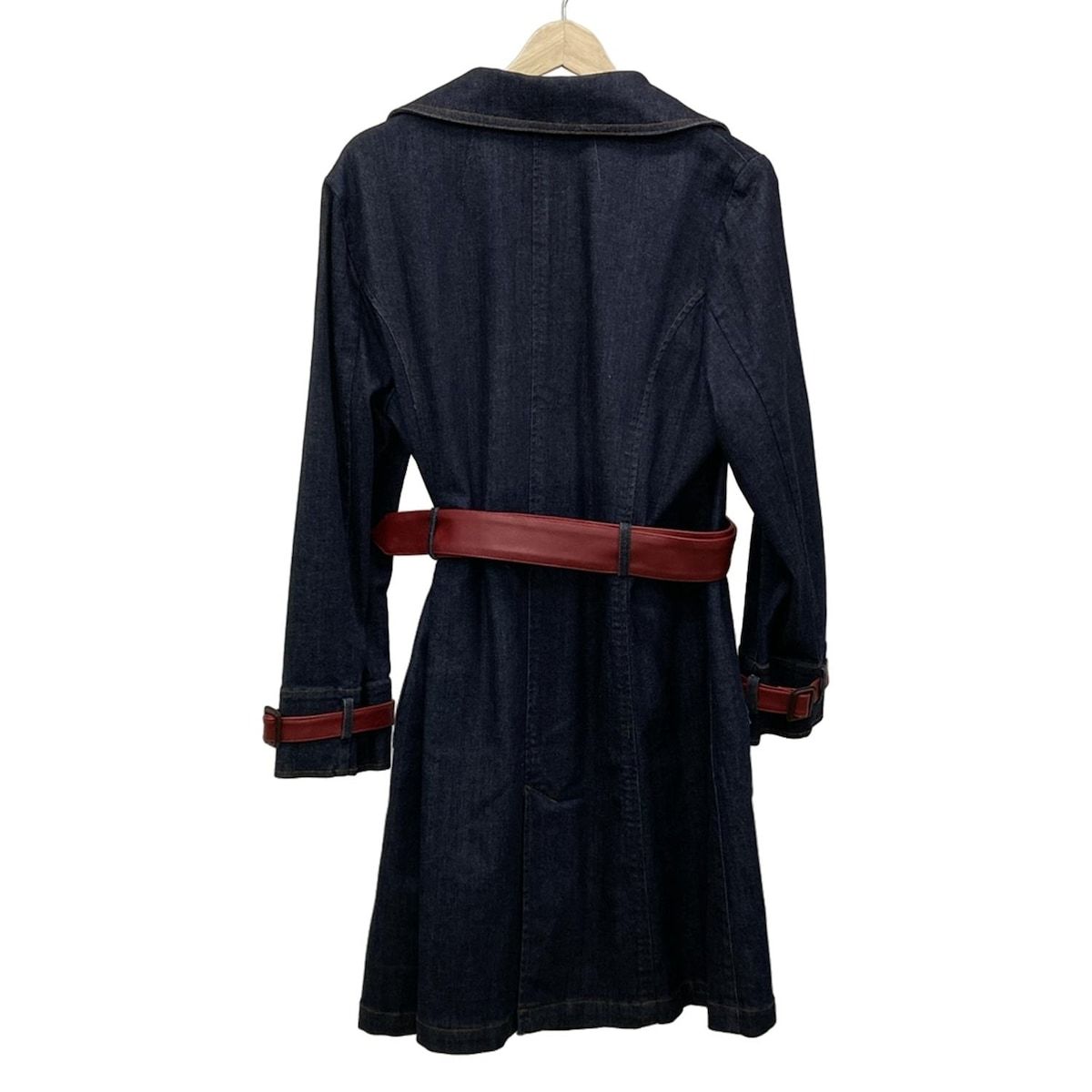 お値下げ！【新品】レリアン ソフトトレンチコート Leilian(レリアン) トレンチコート サイズ13＋ S レディース