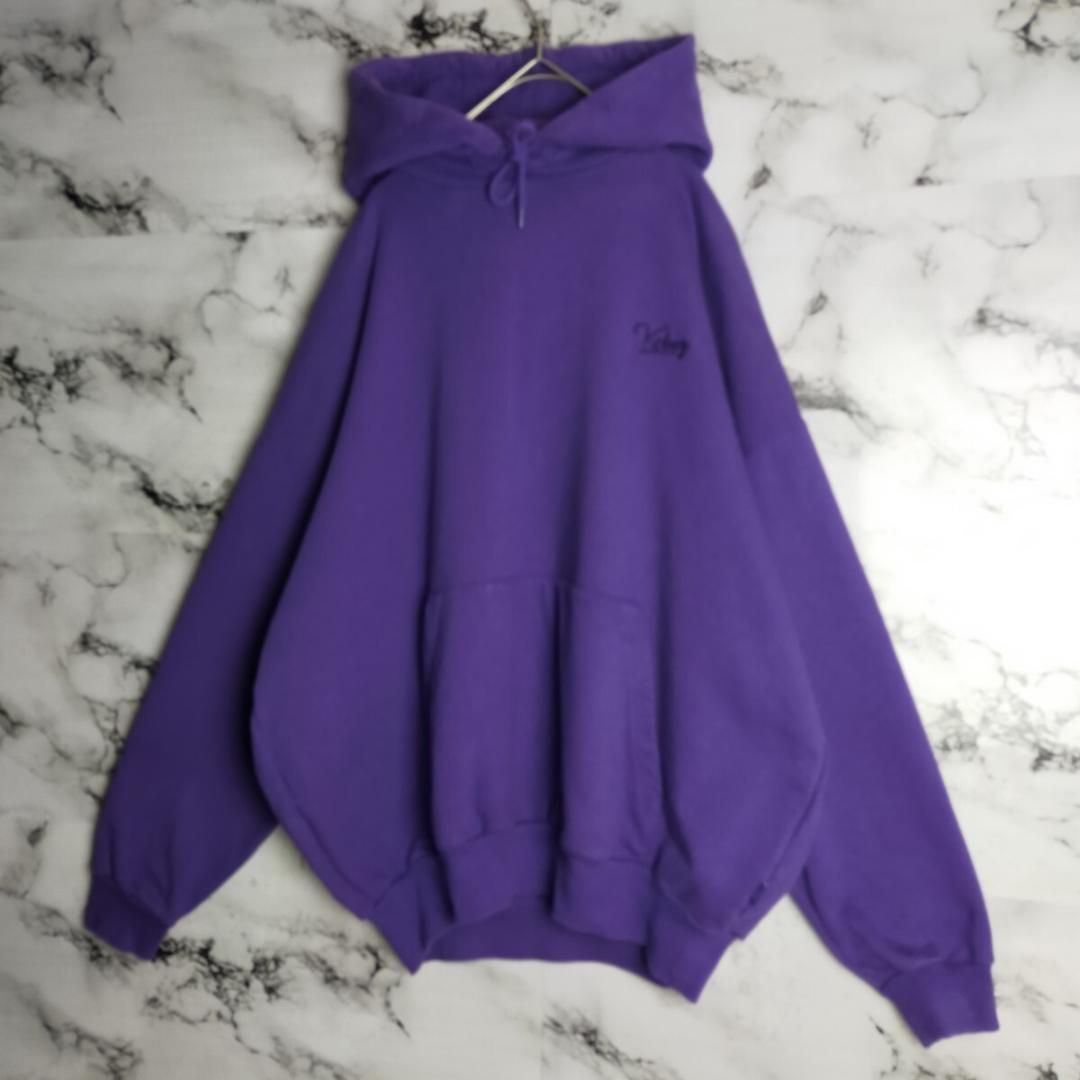 オファー 【希少】Keboz ケボズ パーカー L(実寸2XL級) パープル 紫