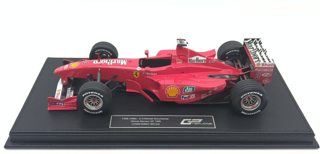 GP- 1 18レジン製 Ferrari F 399 1999 3 M.Schumacher Winner Monaco GP 136 A