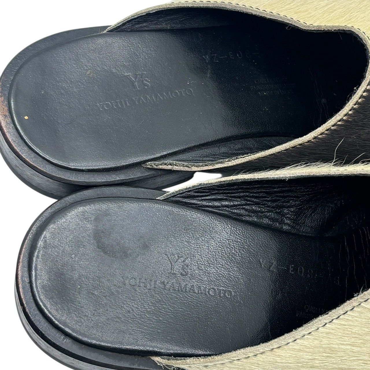 Y's(ワイズ) Harako Leather Sandals ハラコ レザー サンダル YZ-E08