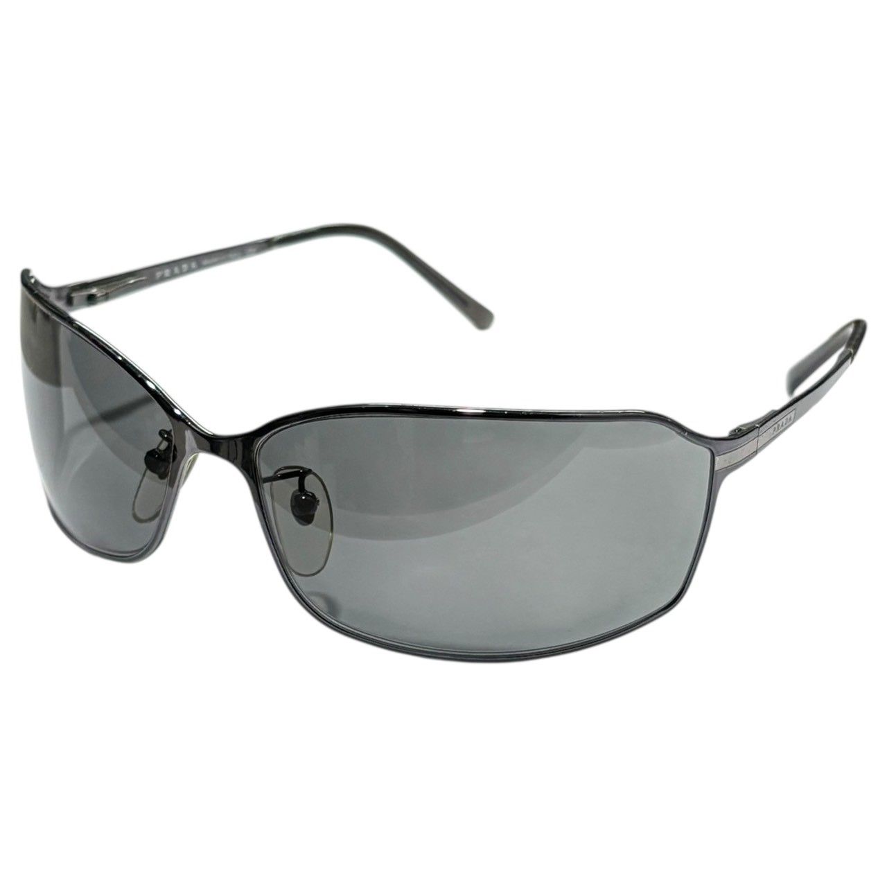 PRADA(プラダ) Side Logo Metal Frame Sunglasses サイド ロゴ メタル 