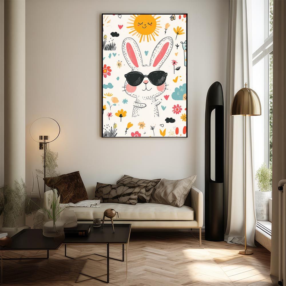 B2サイズ（約51x73cm）】【lh-poster-10439】キッズルーム 可愛い 絵本