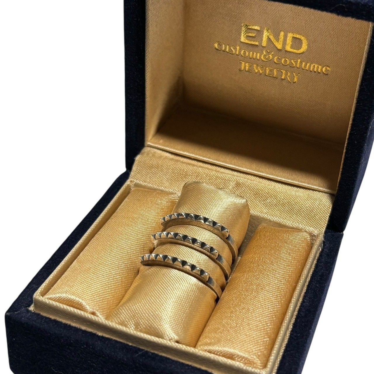 nonnative × END(ノンネイティブ × エンド) Triple Stud Ring 3連 