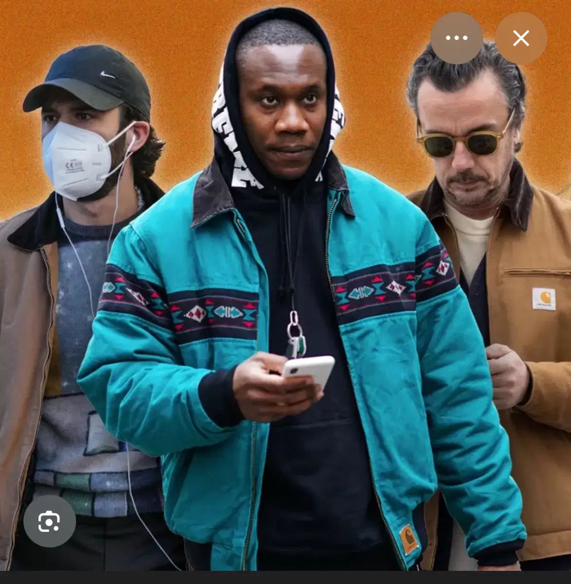 90s Carhartt カーハート サンタフェ サウスウェスト aztec(アズテック