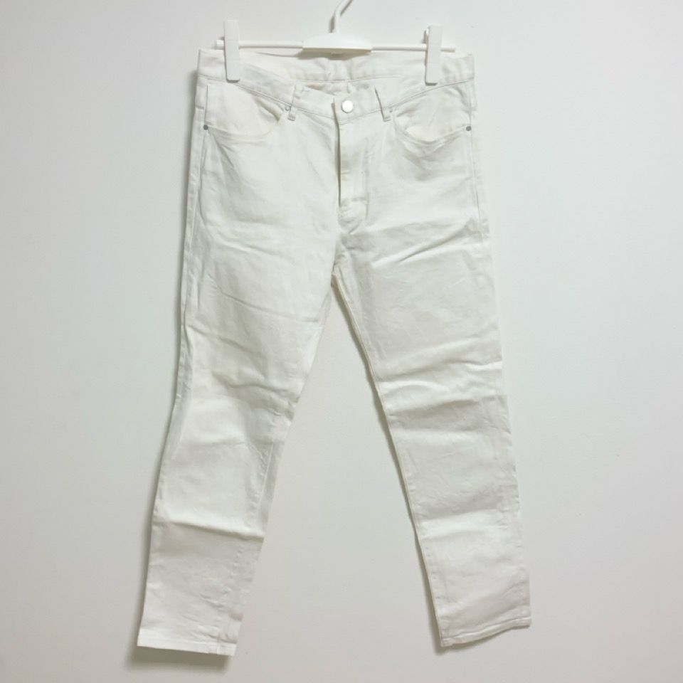 【216435】Calvin klein カルバンクライン platinum ストレートパンツ デニム コットン98％ サイズW82 メンズ ...