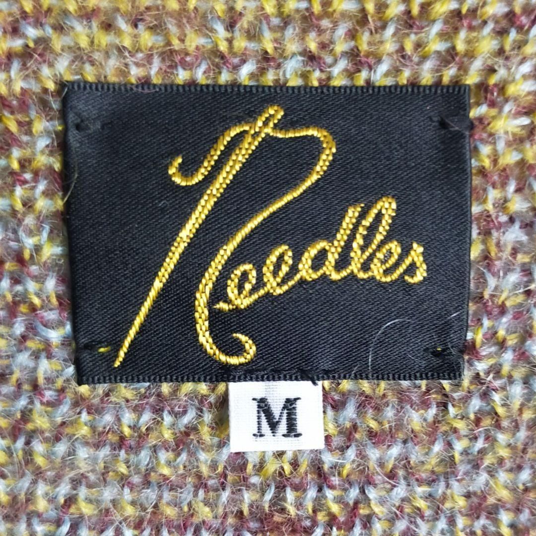 激レア】Needles ニードルス モヘア カーディガン M マルチカラー 総柄