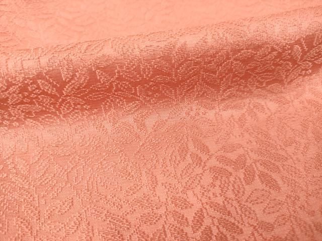 上質な色無地 真赭色