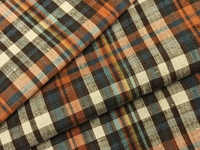 平和屋着物○上質な紬 格子 正絹 逸品 未使用 AABE1615fy - メルカリ